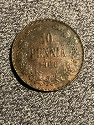 Suomi 10 Penniä 1900