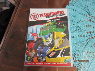 Transformers: The Champ dvd. Suomipuhe