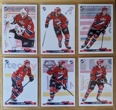 2023-24 Cardset Series 2 HIFK Team Set 12 korttia (181-192)