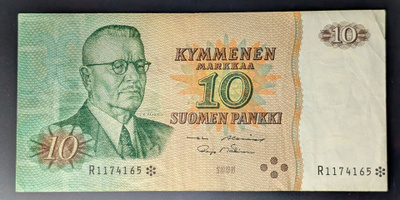 10 Markkaa 1980 tähti R1174165