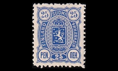 31A ** Vaakuna 25 p (12½) rosohammaste (1889)