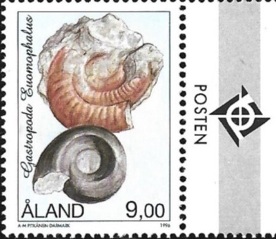 Åland 1996  Yleismerkit 9,00 mk välilöpari logo ** LaPe 118