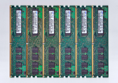 6x Samsung 1Gb muistikampa