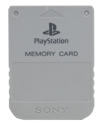 Playstation 1 Memory Card (Grey)