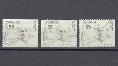 Ruotsi 1969 Fa 673 A ja B Bo Bergman