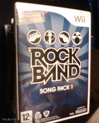 Wii ROCKBAND Song Pack 1 (Sis.pk:t)