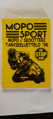 Mopo sport tarvikeluettelo 98