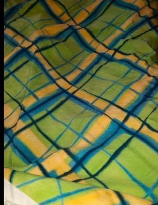 Värikäs viskoosi 500x140cm
