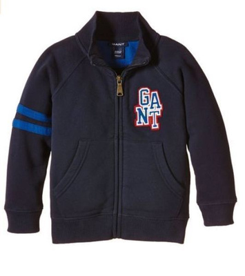 GANT tummansininen COLLEGETAKKI 104 cm, ovh 94,95 € UUSI