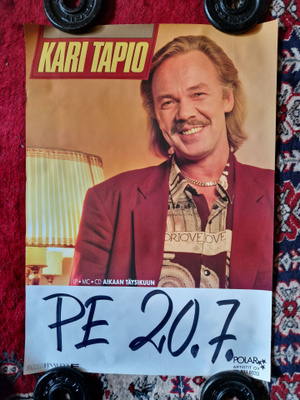 Kari Tapio Aikaan Täysikuun  Keikkajuliste 60×42cm