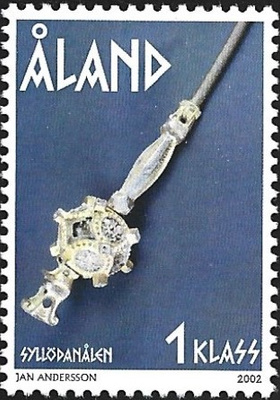 Åland 2002  Rautakausi  1. lk ** LaPe 210