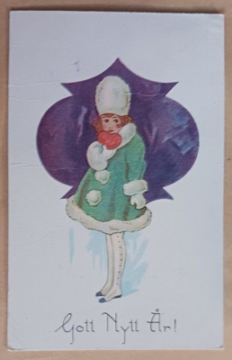 Pikkuleidi toivottaa hyvää Uutta Vuotta, p. 1923