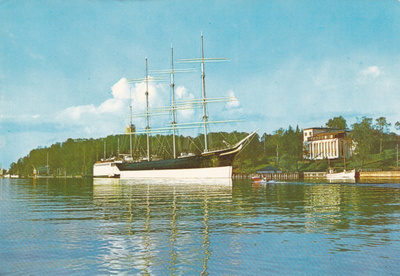 LAIVAKORTTI - PURJELAIVA - POMMERN - 10