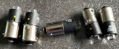 BA9a 12V LED-polttimoita 5kpl