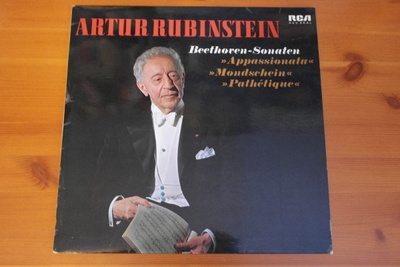 Artur Rubinstein-Beethoven Sonaten LP.