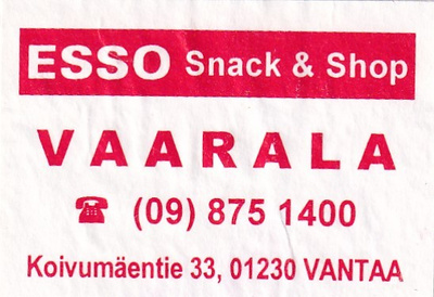 Vantaa, Vaarala , ESSO 2/7