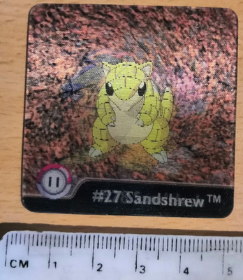 Pokemon Flipz Sandshrew/Sandslash