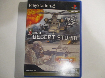 PS2 CONFLICT: DESERT STORM