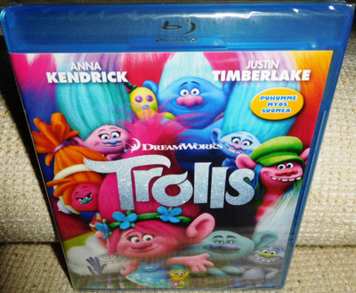 Trolls (muoveissa) Blu-ray