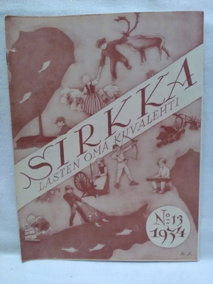 Sirkka N:o 13 1934 lasten oma kuvalehti