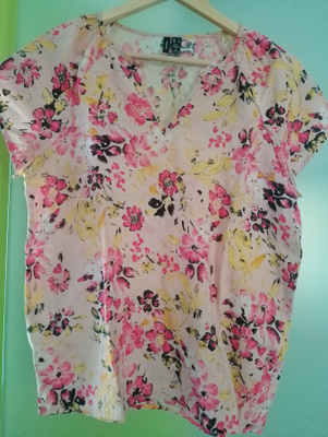 Vero Moda VMGIGI-printtipaita, sephia rose