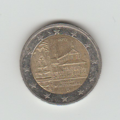 Saksa - Baden-Wytterberg    2 €  2013