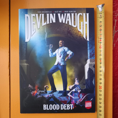 Devlin Waught Blood debt 2000 AD Albumi