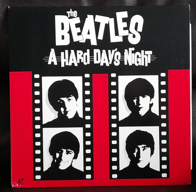 Beatles - A hard day's night laserdisc