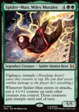 Magic the Gathering Spider-Man, Miles Morales
