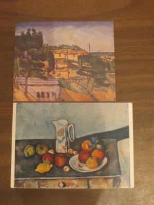 Paul Cézanne: Kaksi taidekorttia