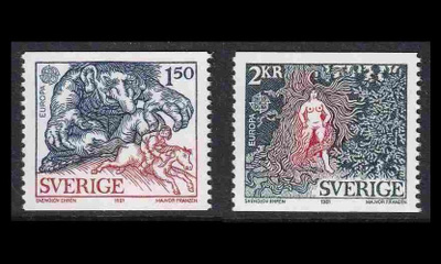 Ruotsi 1141-2 ** Europa (1981)