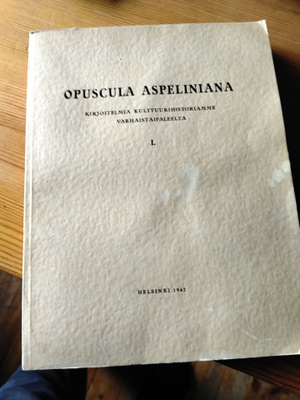 opuscula aspeliniana 1