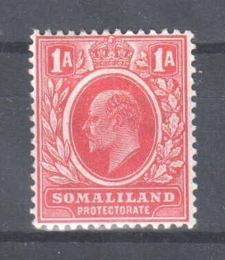 Somaliland protectorate 1905 1 A Edward VII