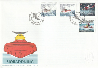 RUOTSI 2007 - Fa 2590/92 A ja B FDC KUORI