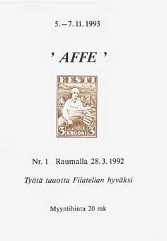 1993 AFFE muistoblokit