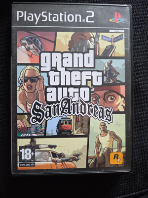 Grand Theft Auto San Andreas, PS2 -peli