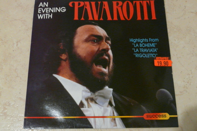 An Evening with Pavarotti -Lp