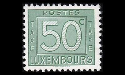 Luxemburg P-27 ** Porto 50 C (1946)