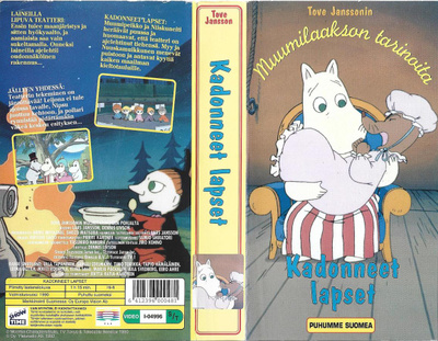 Muumilaakson tarinoita 09 -Kadonneet lapset - VHS 1990 (YLE)