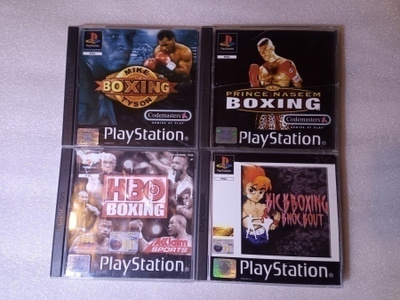4Kpl Nyrkkeily /  Kickboxing Ps1 Pelejä