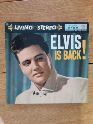 AUCTION - ELVIS ELVIS IS BACK! GER -69