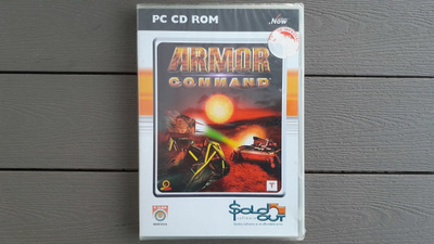 PC CD: Armor Command (1998) peli. UUSI