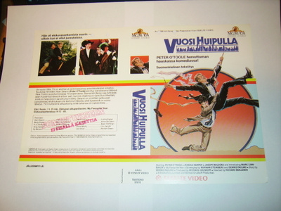 Vhs kansipaperi Fix -  VUOSI HUIPULLA (Sis.postikulut)
