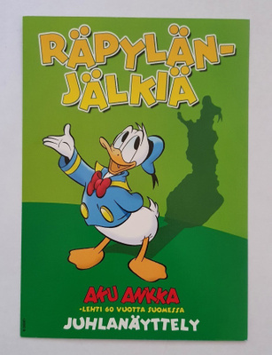 Aku Ankka – Räpylänjälkiä – postikortti