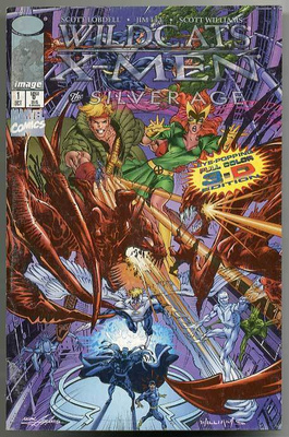 WildC.A.T.S/X-Men #1: The Silver Age, 3-D (Image,  1997)