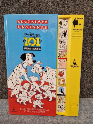 Disney 101 dalmatialaista kultainen äänisatukirja 1995