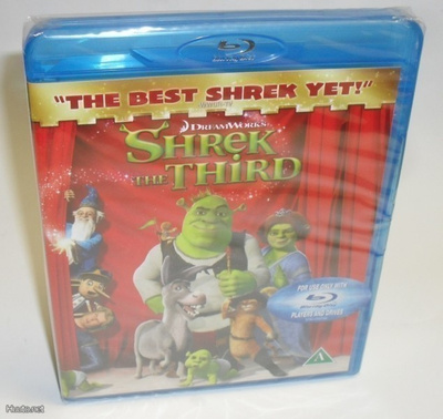 SHREK KOLMAS  (BD) UUSI