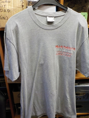 IRON MAIDEN LOCAL CREW 2005 T-PAITA KOKO XL