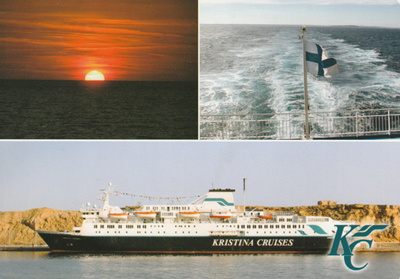 LAIVAKORTTI - M/S KRISTINA KATARINA