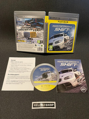 Need For Speed Shift Platinum - Nordic PS3 - CiB